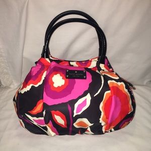 Kate Spade Nylon Karen Hobo Satchel Purse Bag